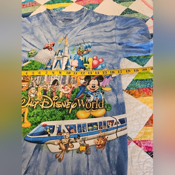 Walt Disney World Blue Disney World T-Shirt Unisex Size Small - Picture 7 of 16